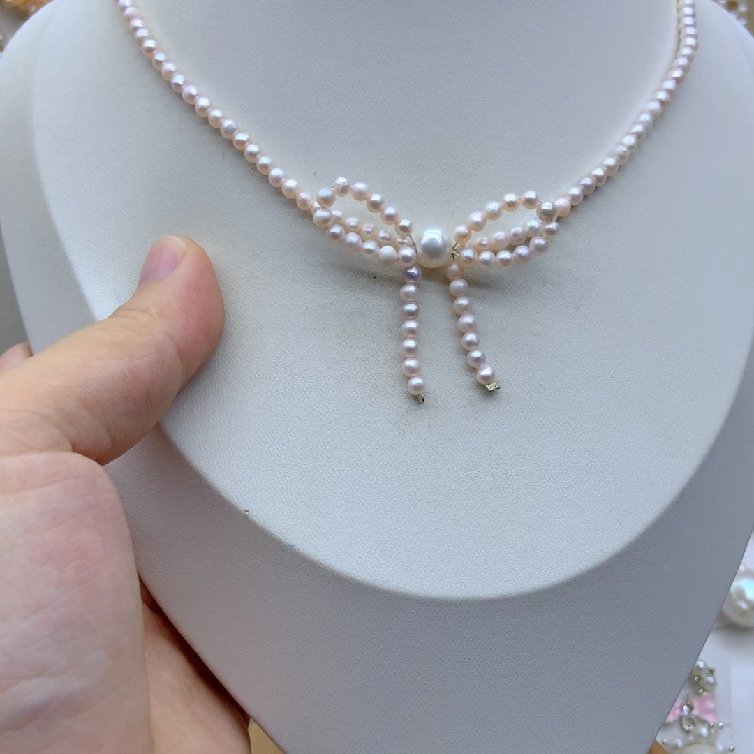 淡水珍珠耳饰未镶嵌