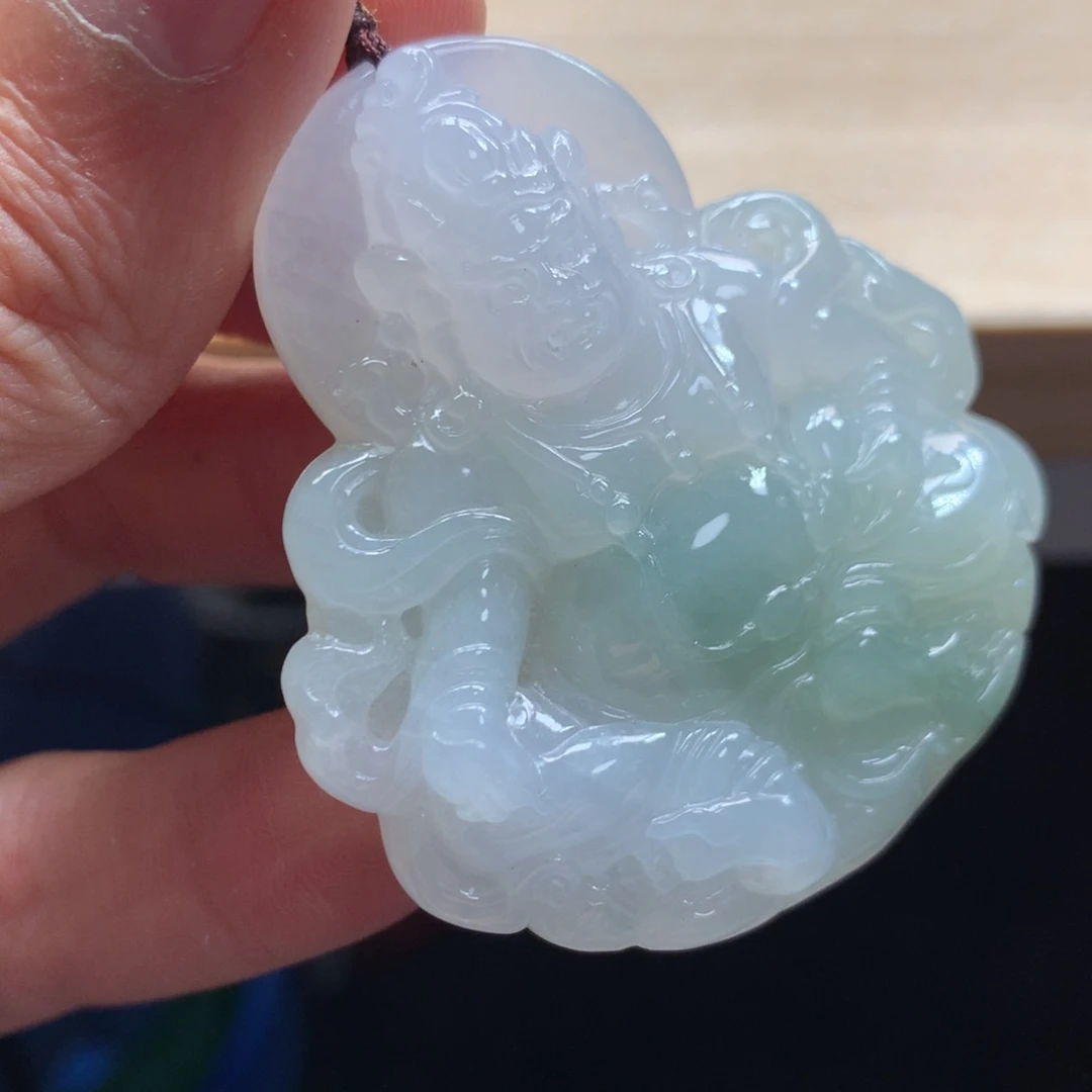 颈饰未镶嵌翡翠吊坠