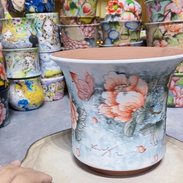 景德镇艺术手绘作品