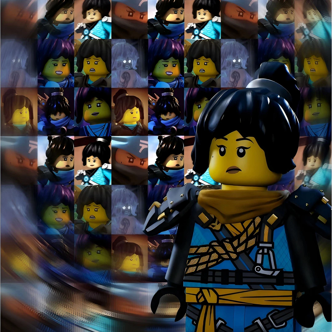 积木人仔兼容乐高-幻影忍者【妮雅系列】