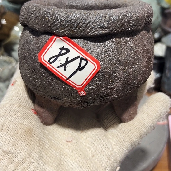 粗陶花盆制作就这样了，