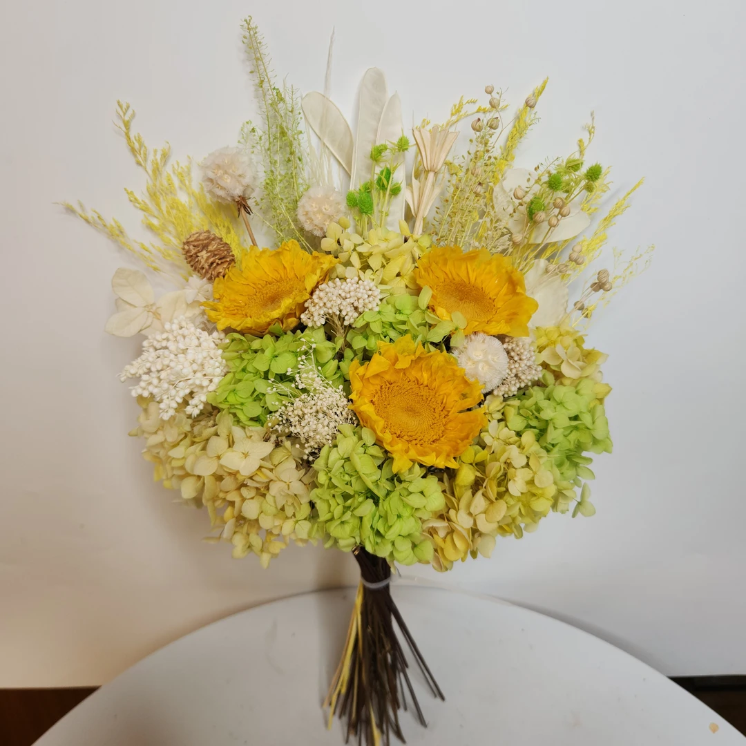 永生花永生向日葵玫瑰家居装饰永生花束