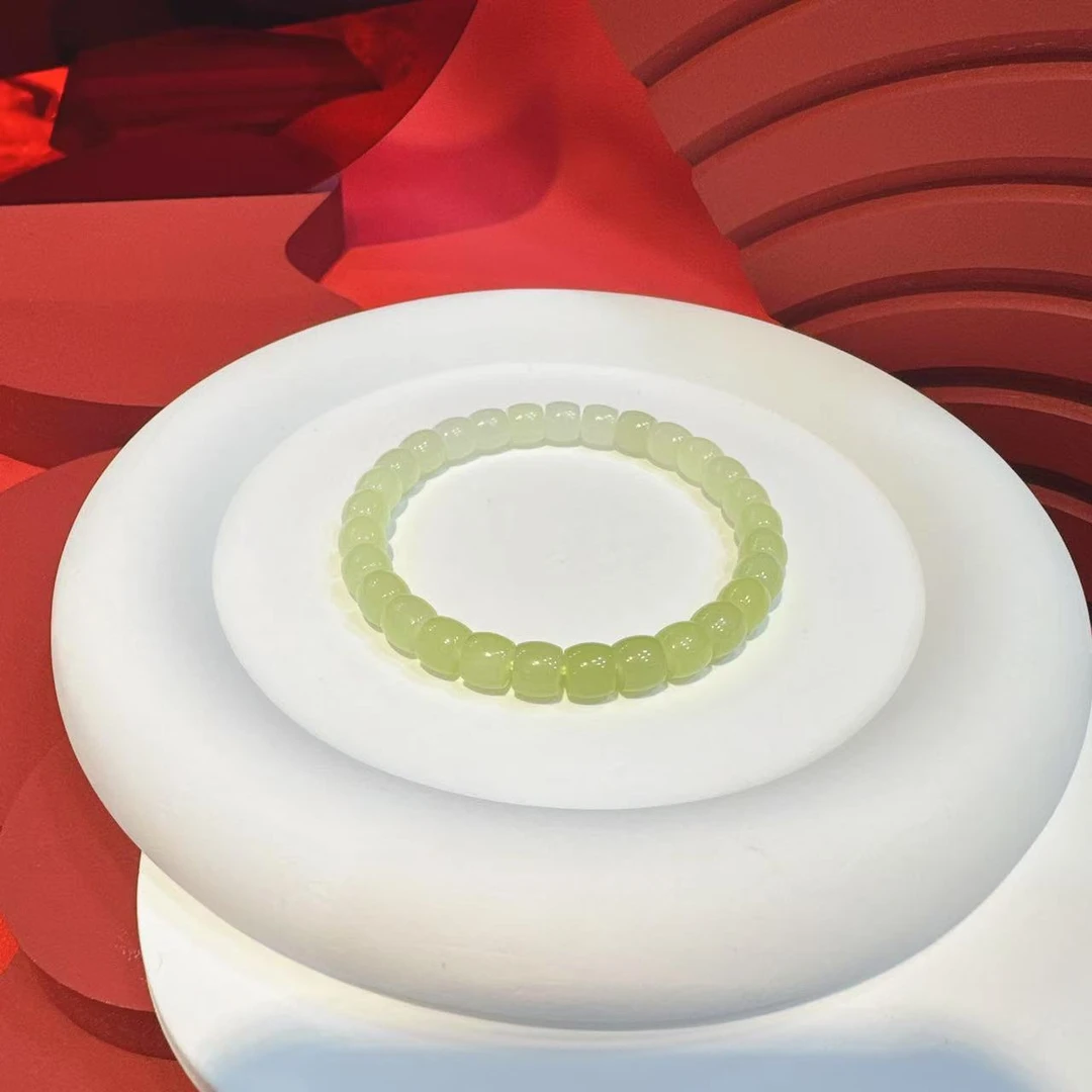 7mm黄口渐变直切手串HNZ12355