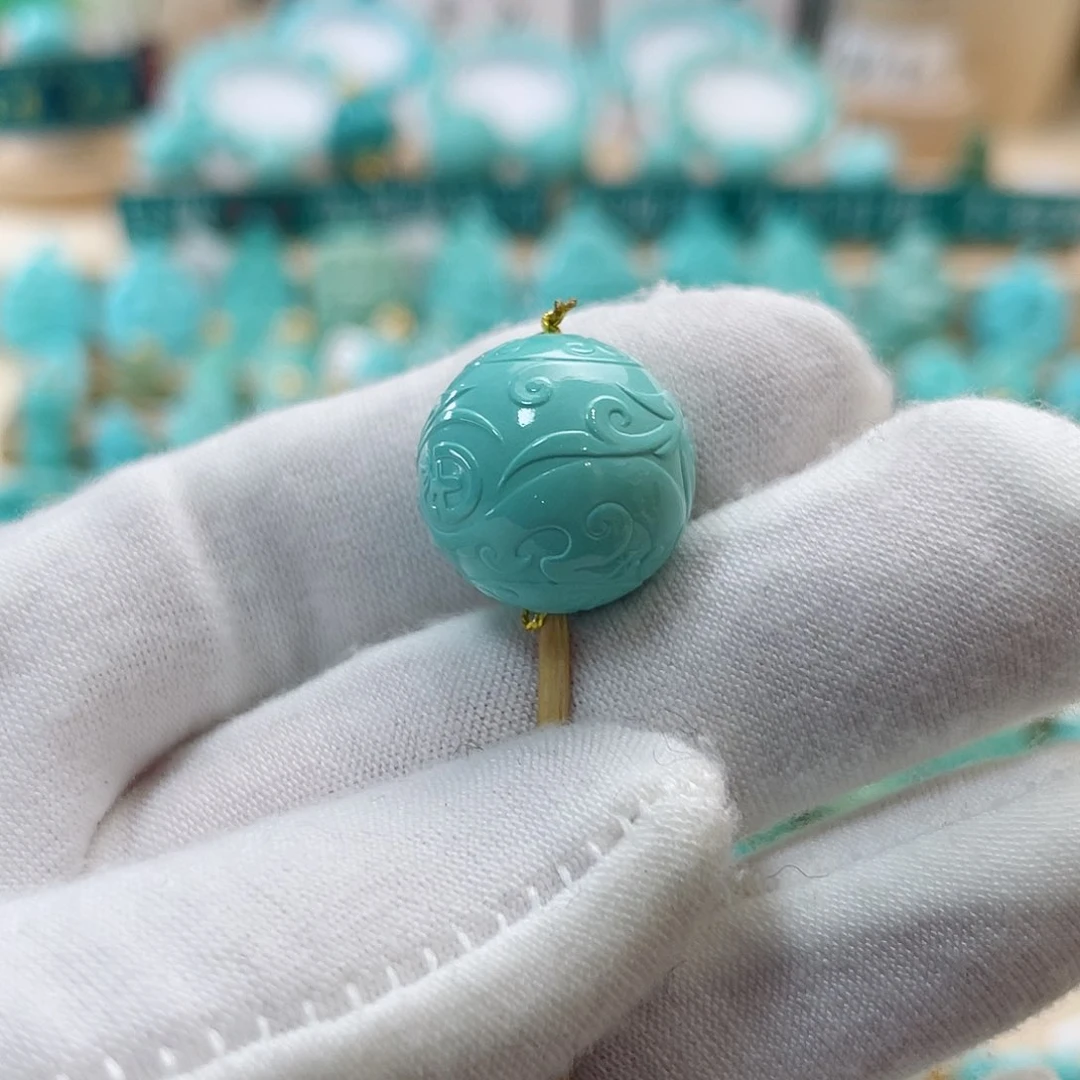 绿松石珠宝奇石未镶嵌