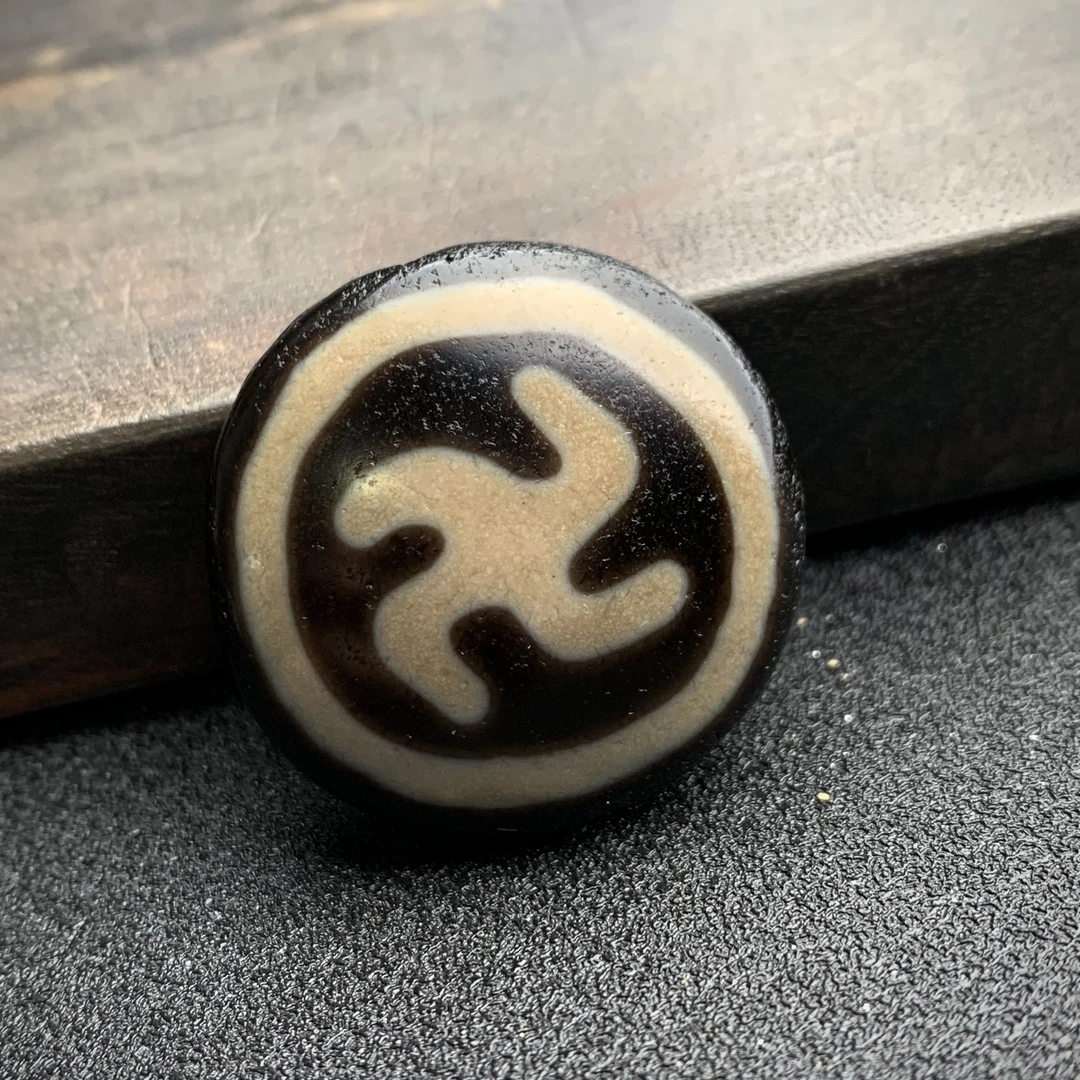 【观南臻品】上肯老超万字板珠吊坠项链 手工精品