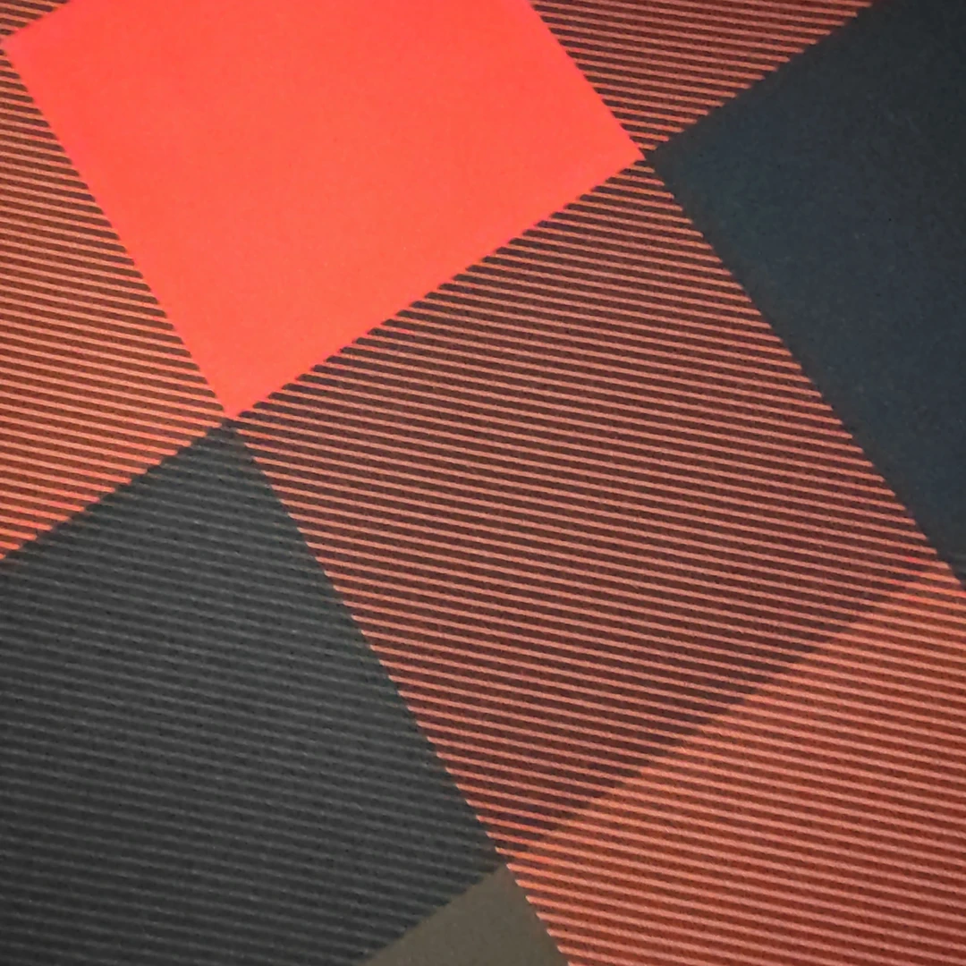 394 格子梭织布料