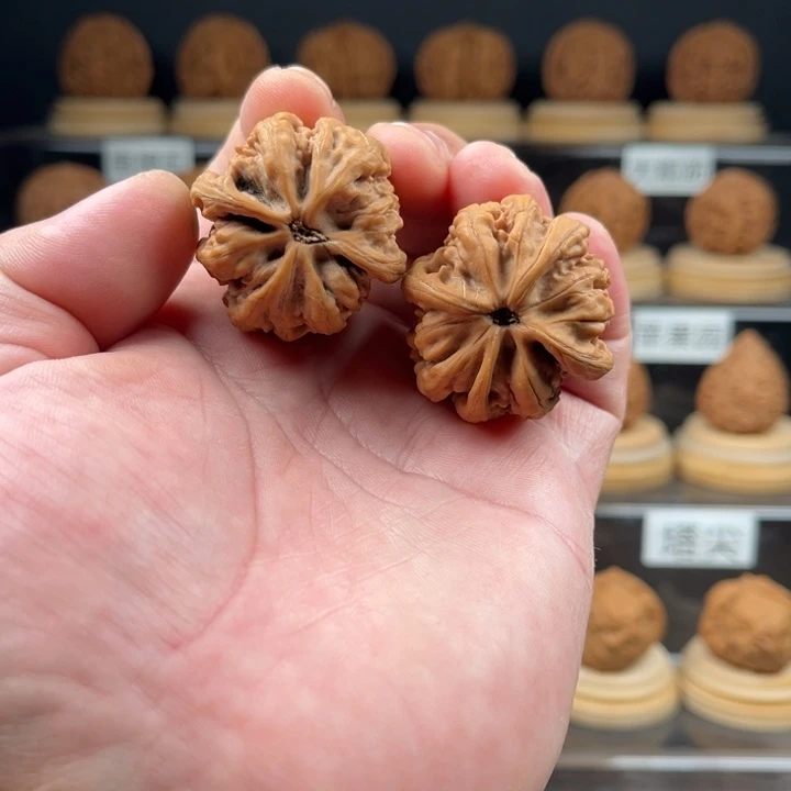 还***以文玩核桃吊坠平谷九龙（边微瑕疵）特价