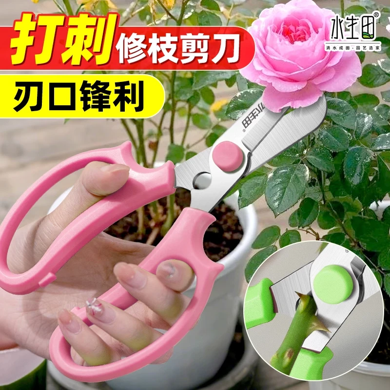 花艺师专用花艺剪刀修剪花枝多功能果剪插花剪花修枝植物剪枝耐用