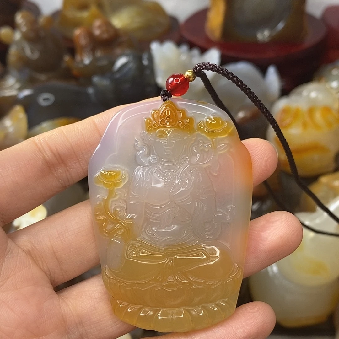 玛瑙/玉髓吊坠未镶嵌