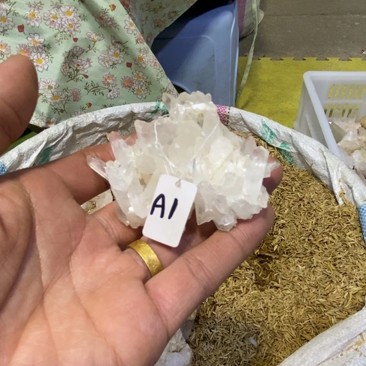 水晶水晶原石摆件未镶嵌