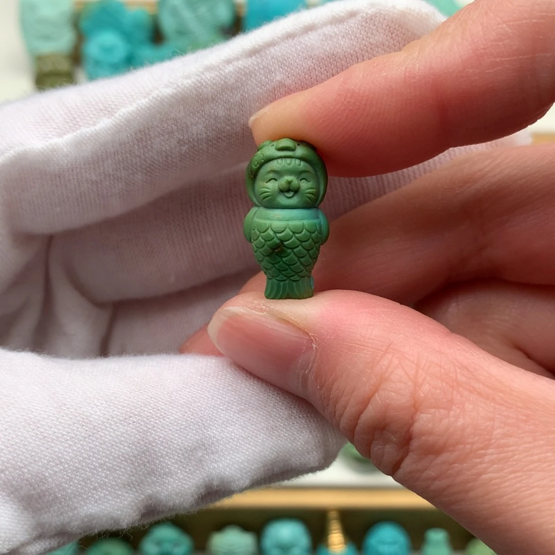 绿松石未镶嵌配饰