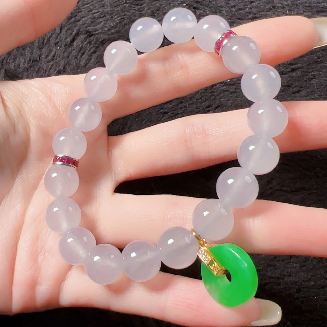 翡翠未镶嵌手串签收后24小时鉴赏期，过时不退