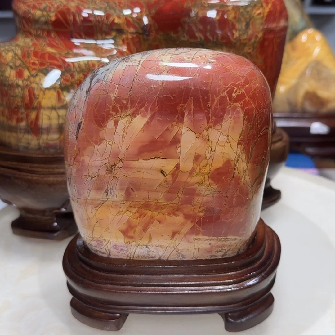 石材乳源彩石摆件