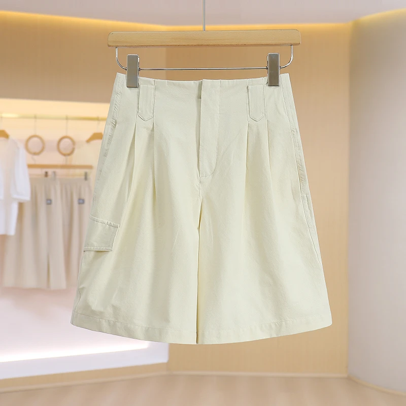 G475-伍莎服饰云仓新款百搭时尚短裤#MDD46G003