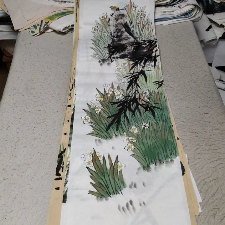 黎***生国画国画花鸟花鸟国画