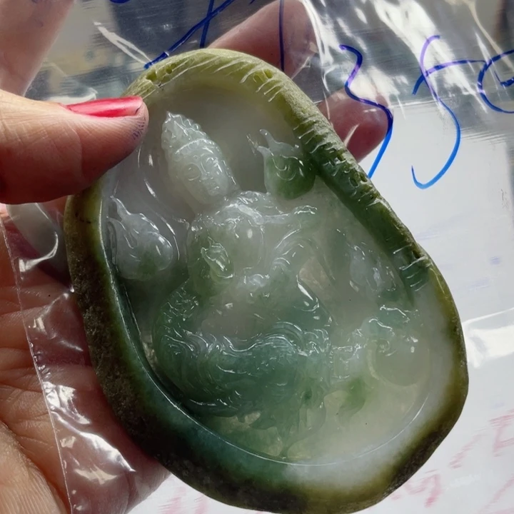 定制翡翠未镶嵌毛货