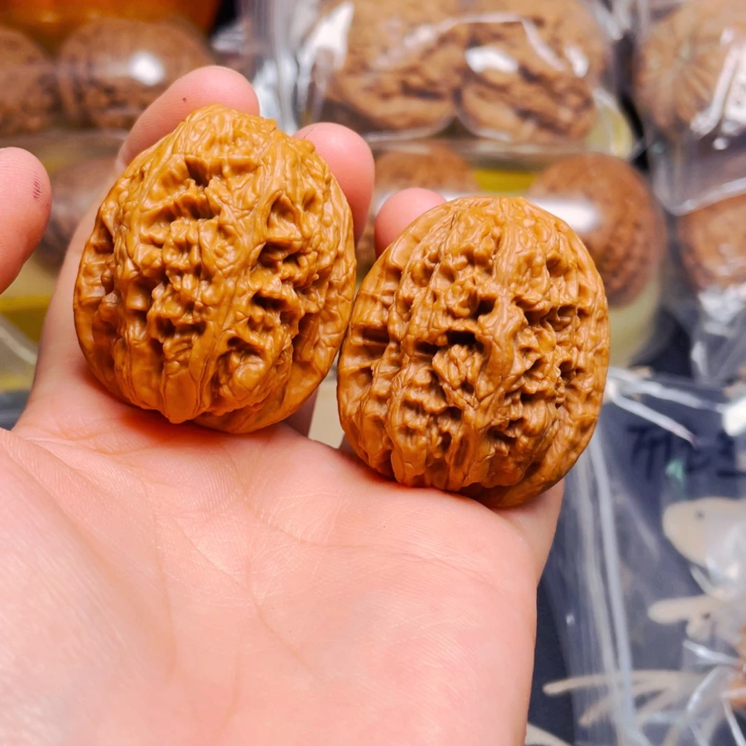 文玩核桃吊坠华北将军