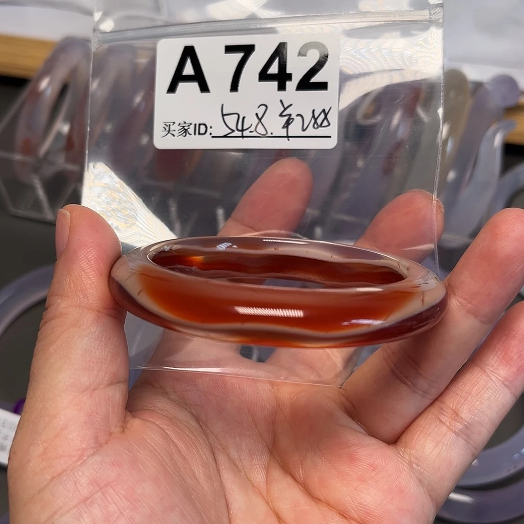 手镯玛瑙/玉髓未镶嵌742