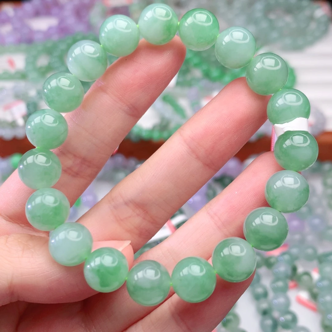 翡翠手链未镶嵌翡翠10mm