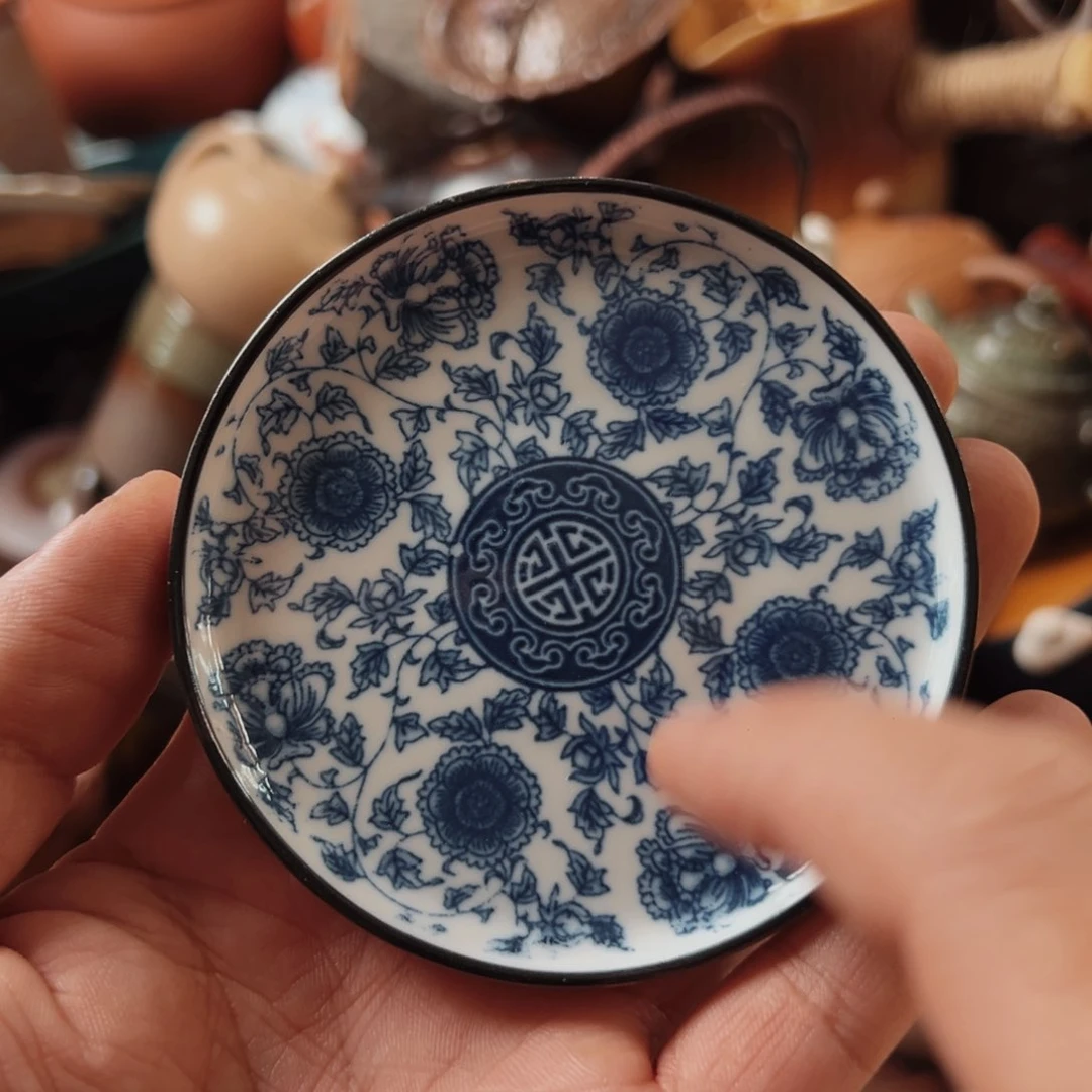 瓷片茶百道真的很好吃啊哈哈我的快乐