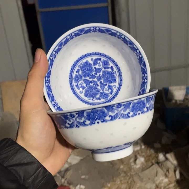 碗瓷景德镇高温细白瓷餐具