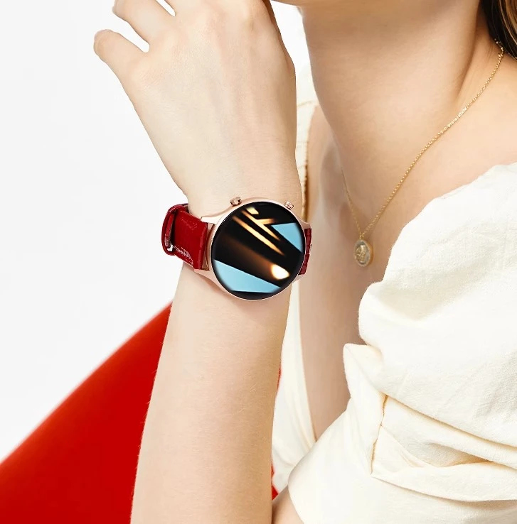 2025新款智能手表女皮带情侣蓝牙通话支付运动换壁纸手环简约女