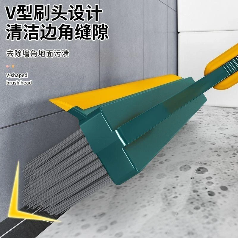 家用V型地缝刷卫生间浴室清洁刷角落缝硬毛多功能刷子去死角刷洗