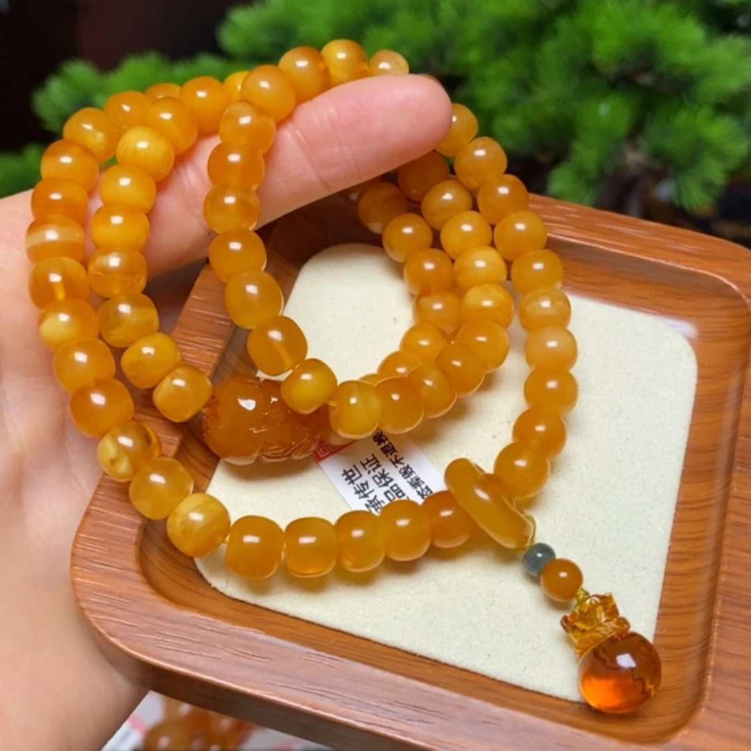 【闪购商品】手链蜜蜡未镶嵌手串
