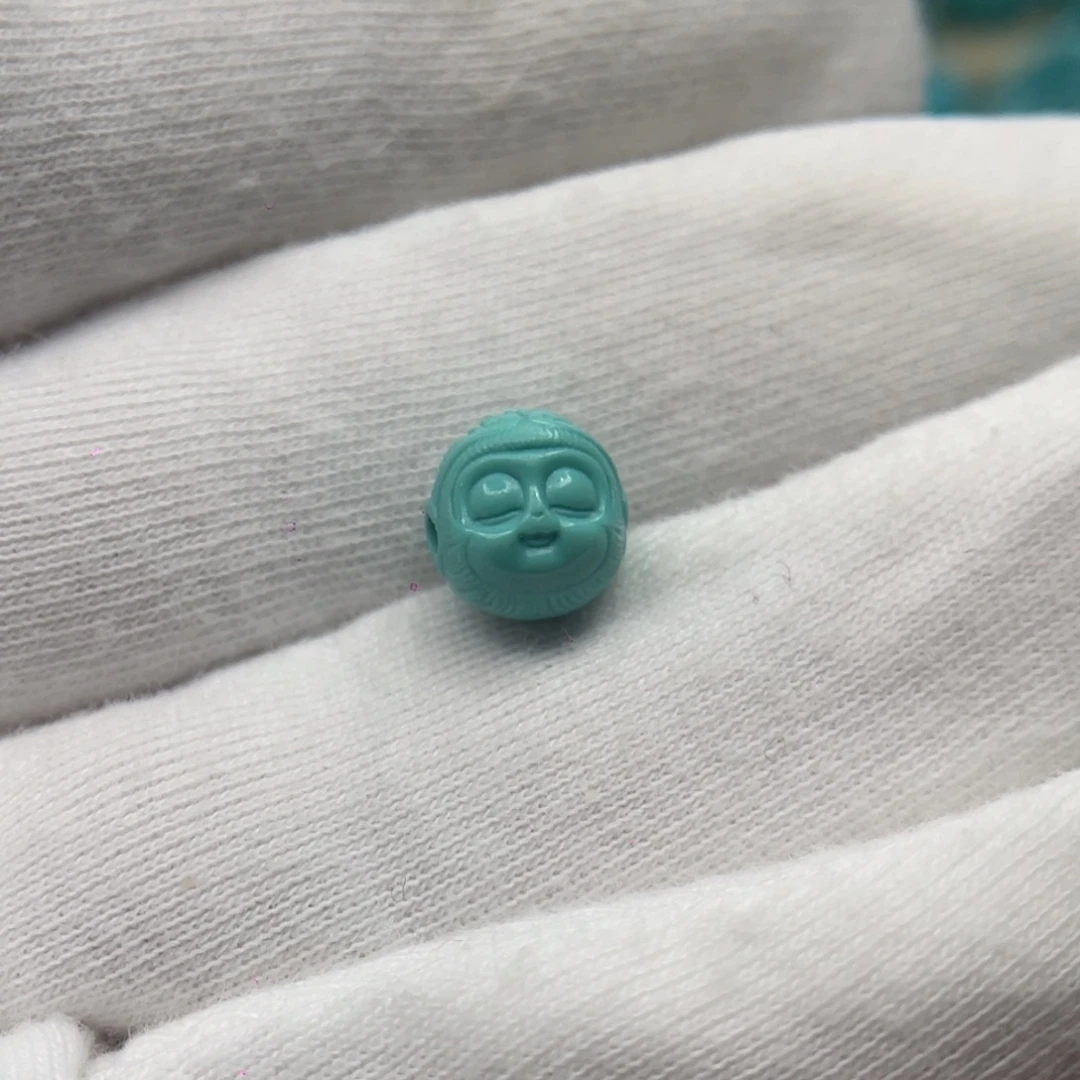 绿松石未镶嵌颈饰卡9.3