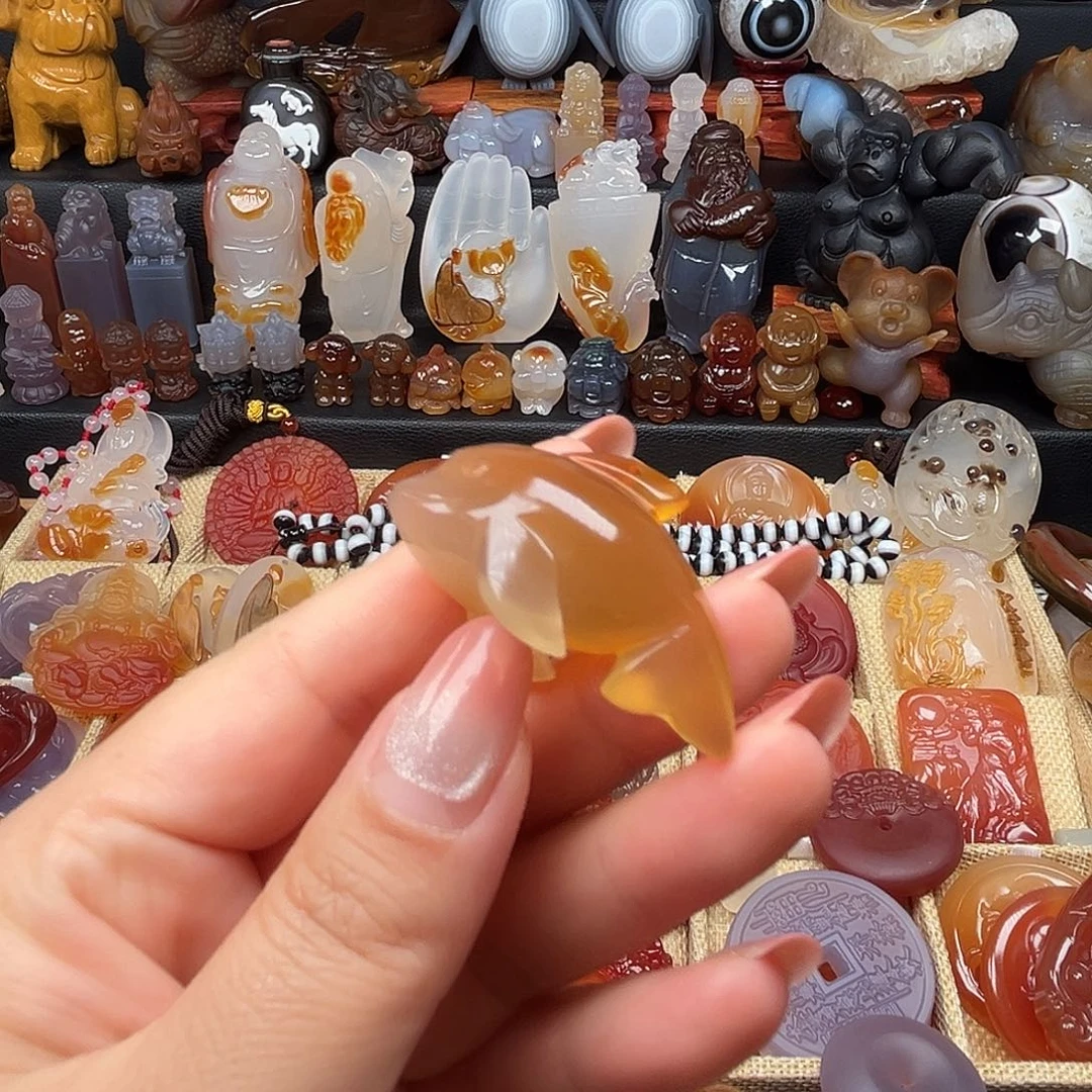 玛瑙/玉髓未镶嵌颈饰