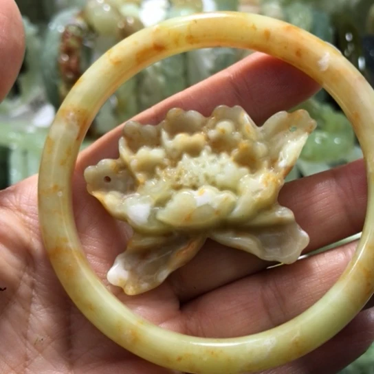 未镶嵌岫玉手镯62