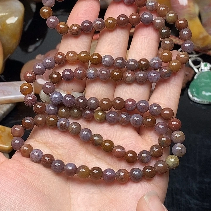 石***头硅化玉未镶嵌颈饰