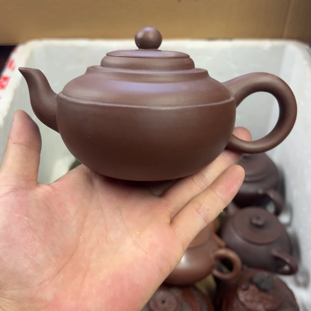 茶壶紫砂宜兴原矿紫砂壶260毫升容量