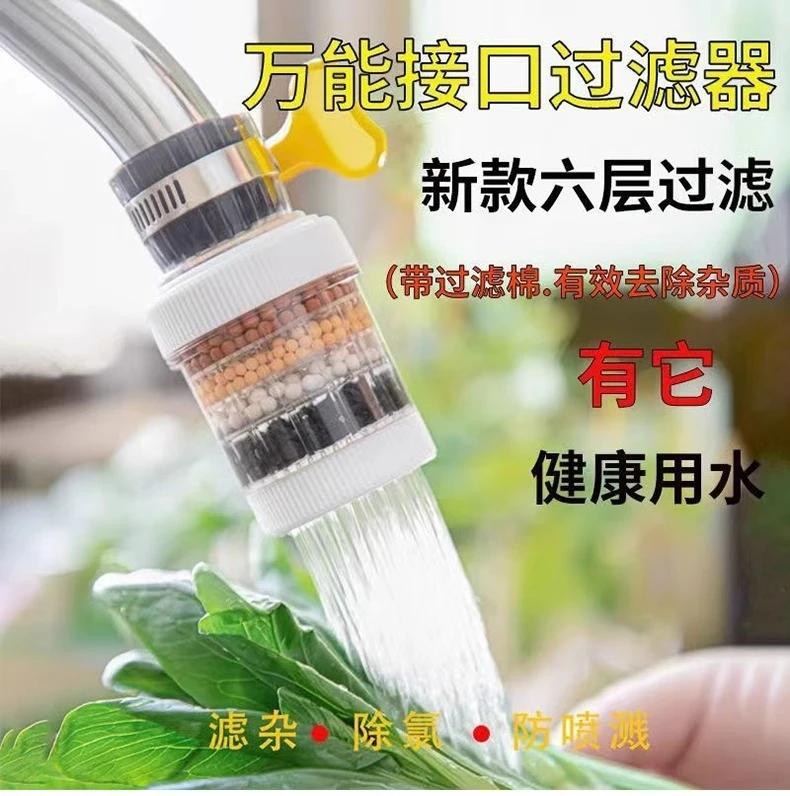  H120 水龙头通用过滤器水嘴家用自来水净化器延伸能防溅净水器商品图