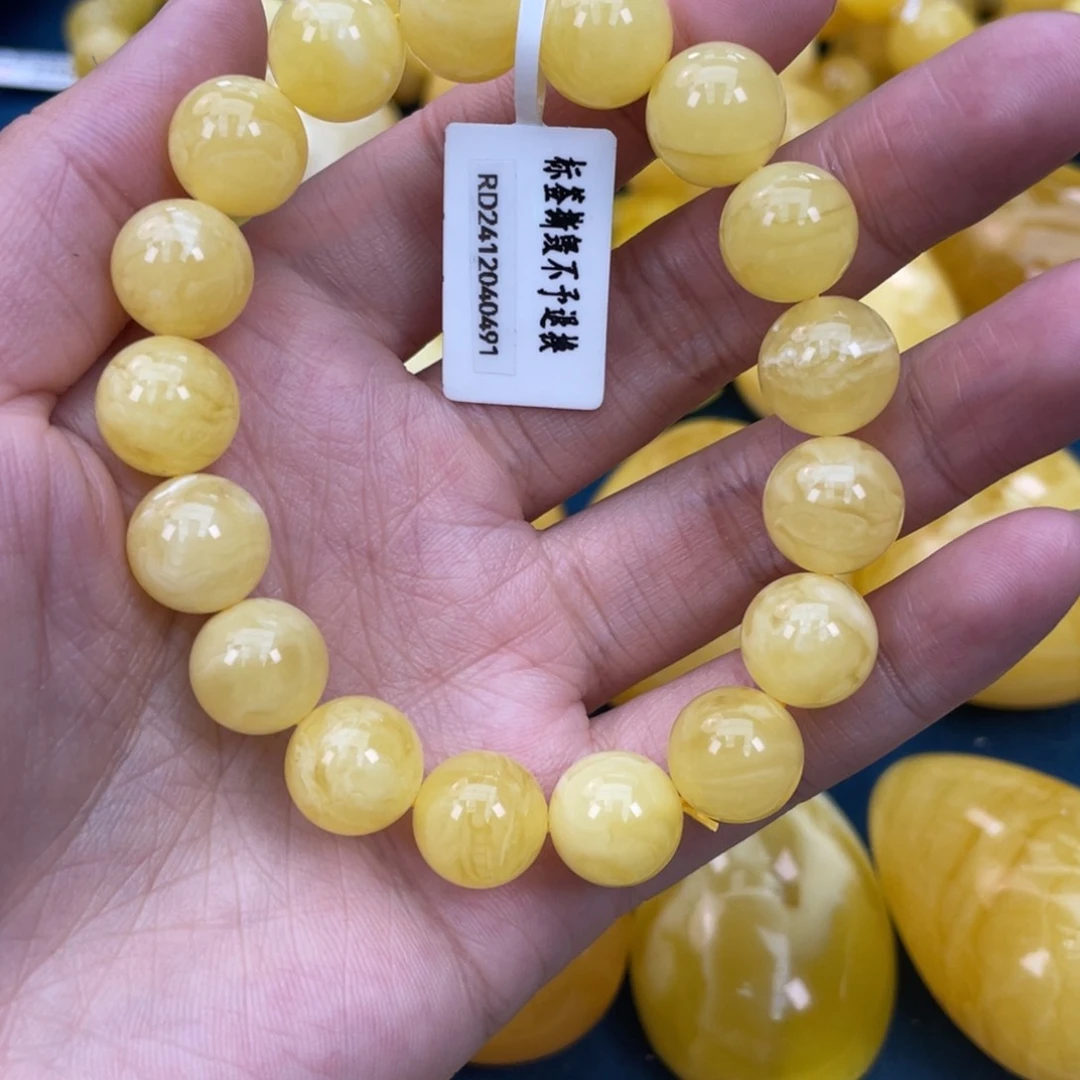 琥珀裸石未镶嵌琥珀蜜蜡w 002