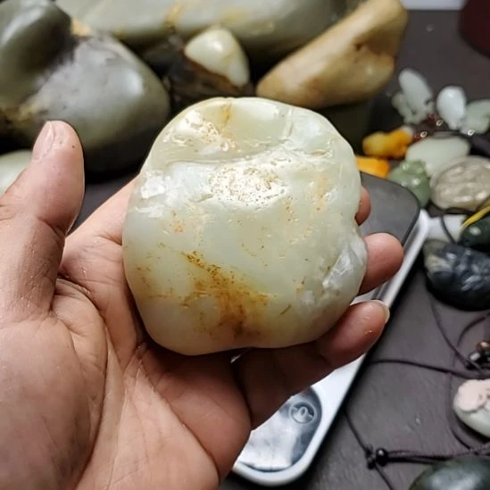 和田玉（糖玉）未镶嵌挂件