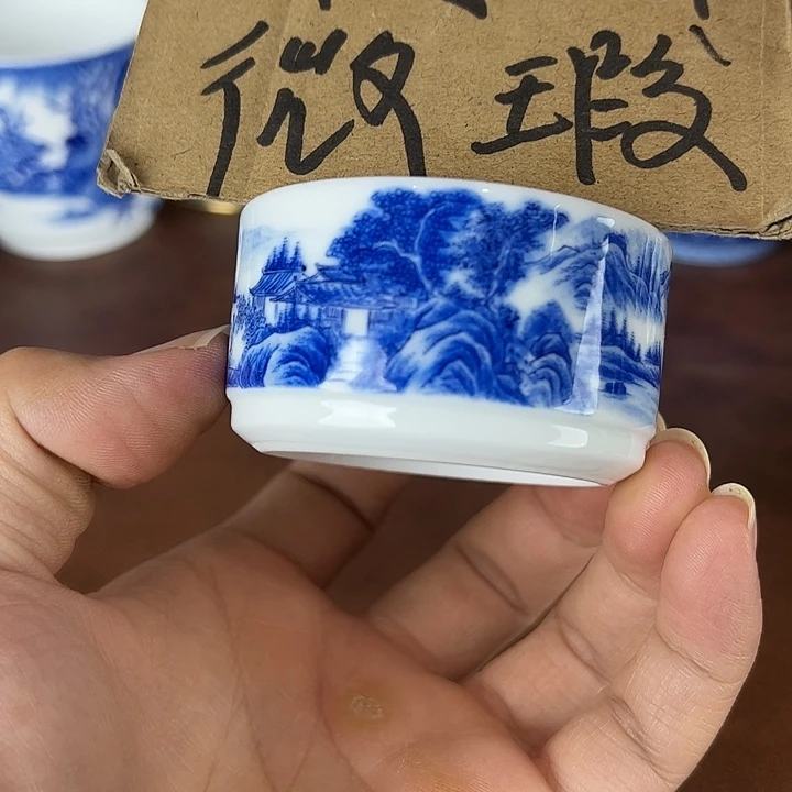 瓷片景德镇全手工手绘陶瓷
