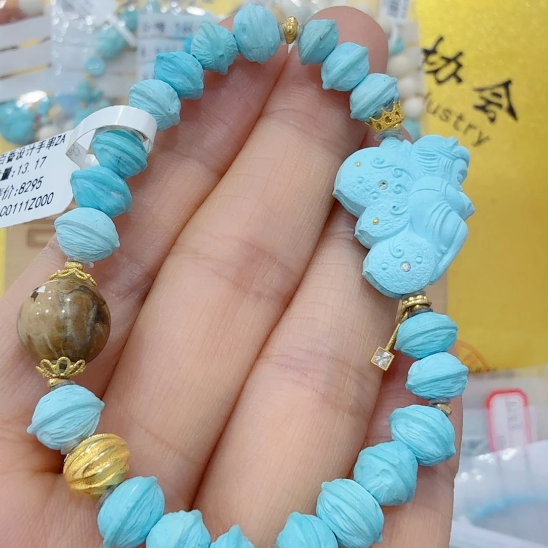 绿松石未镶嵌珠宝奇石