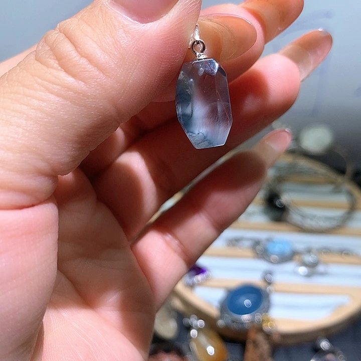 p***晶银S925镶嵌水晶戒指水晶