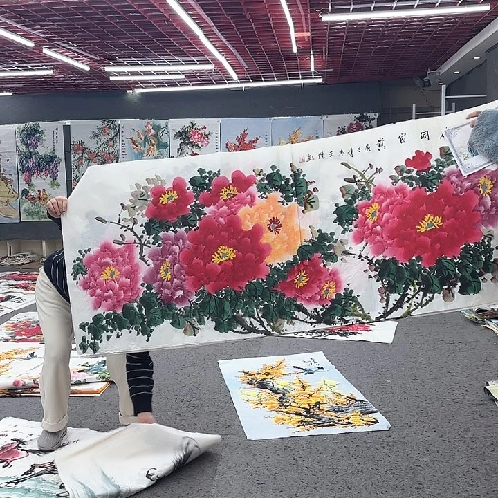 国画无毛和被绒毛或被绒毛