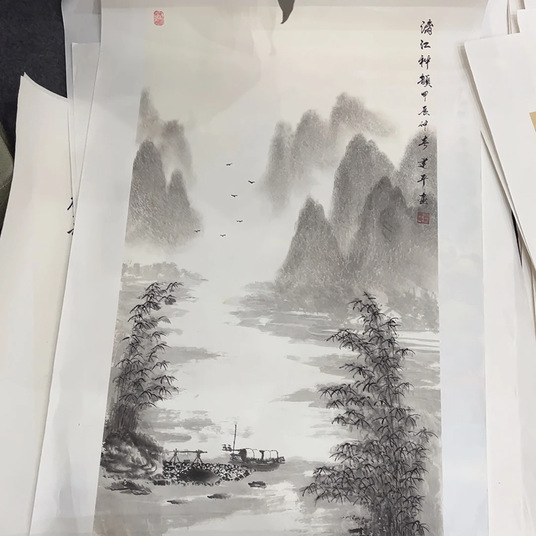 国画D国画作品单幅任发