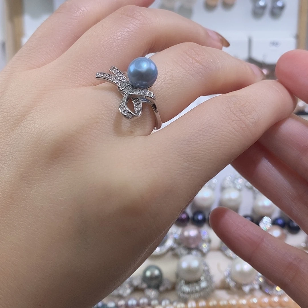 淡水珍珠戒指未镶嵌w