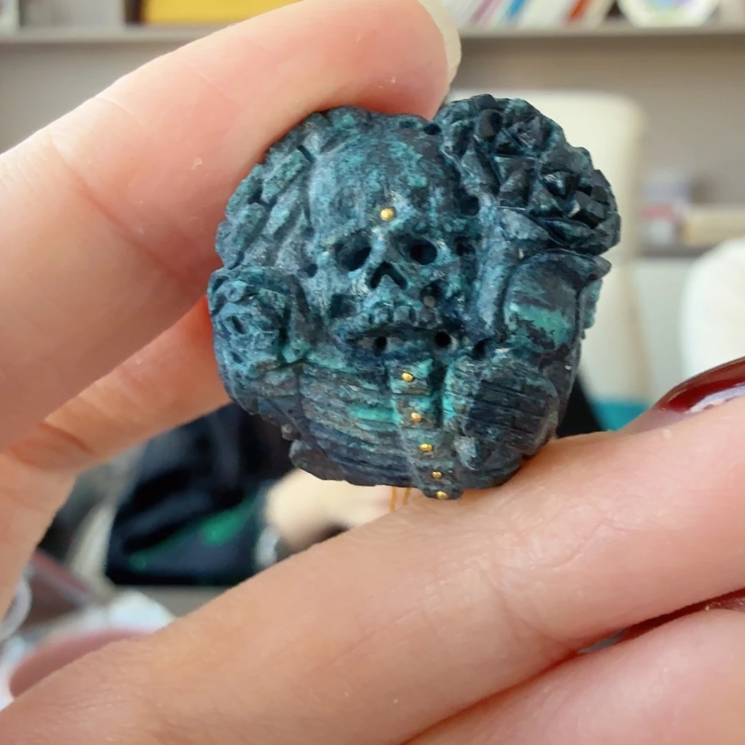 绿松石未镶嵌珠宝奇石