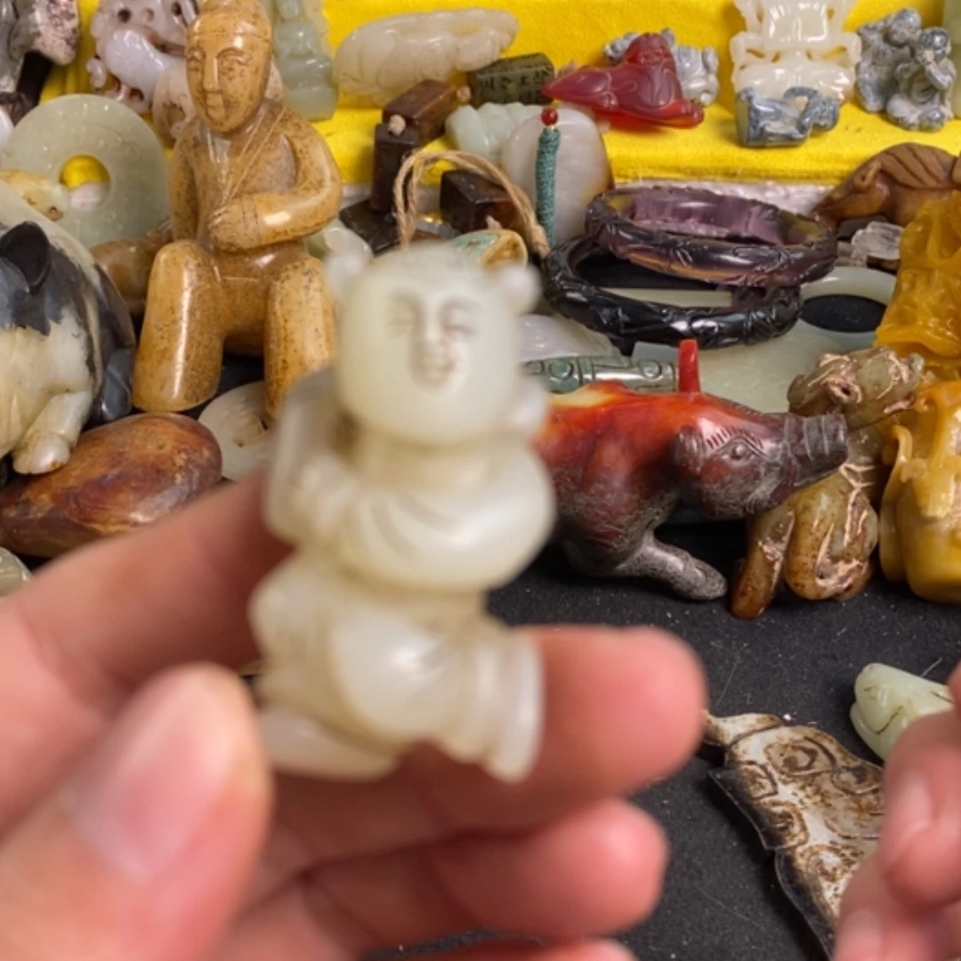 【闪购商品】和田玉（糖玉）挂件未镶嵌