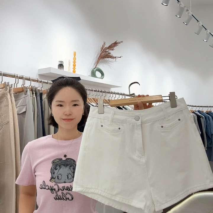 羊皮（革）休闲短裤 L码 显瘦款
