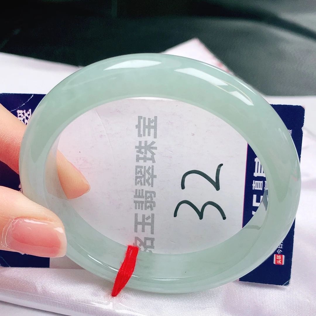 翡翠未镶嵌手镯缅甸天然a货翡翠手镯