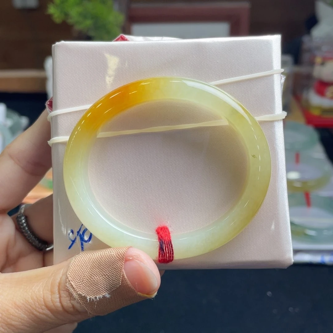 翡翠手镯未镶嵌8号 52贵妃