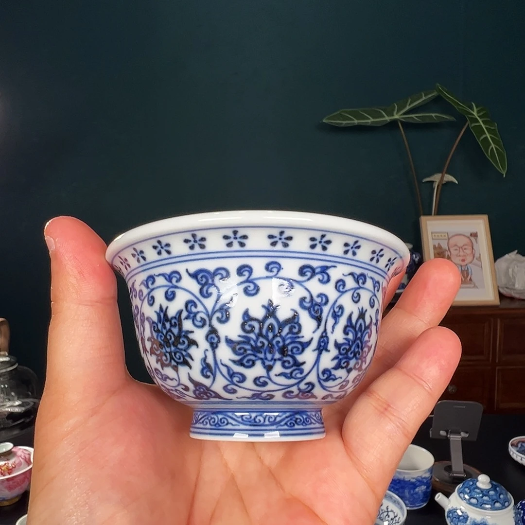 光头强的柴窑压手杯