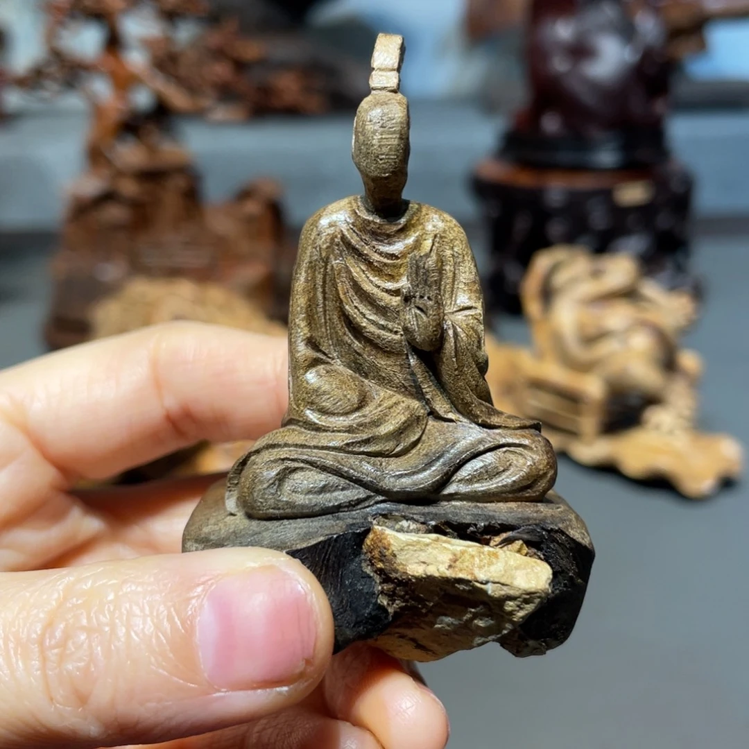 阴沉木无相摆件工艺品