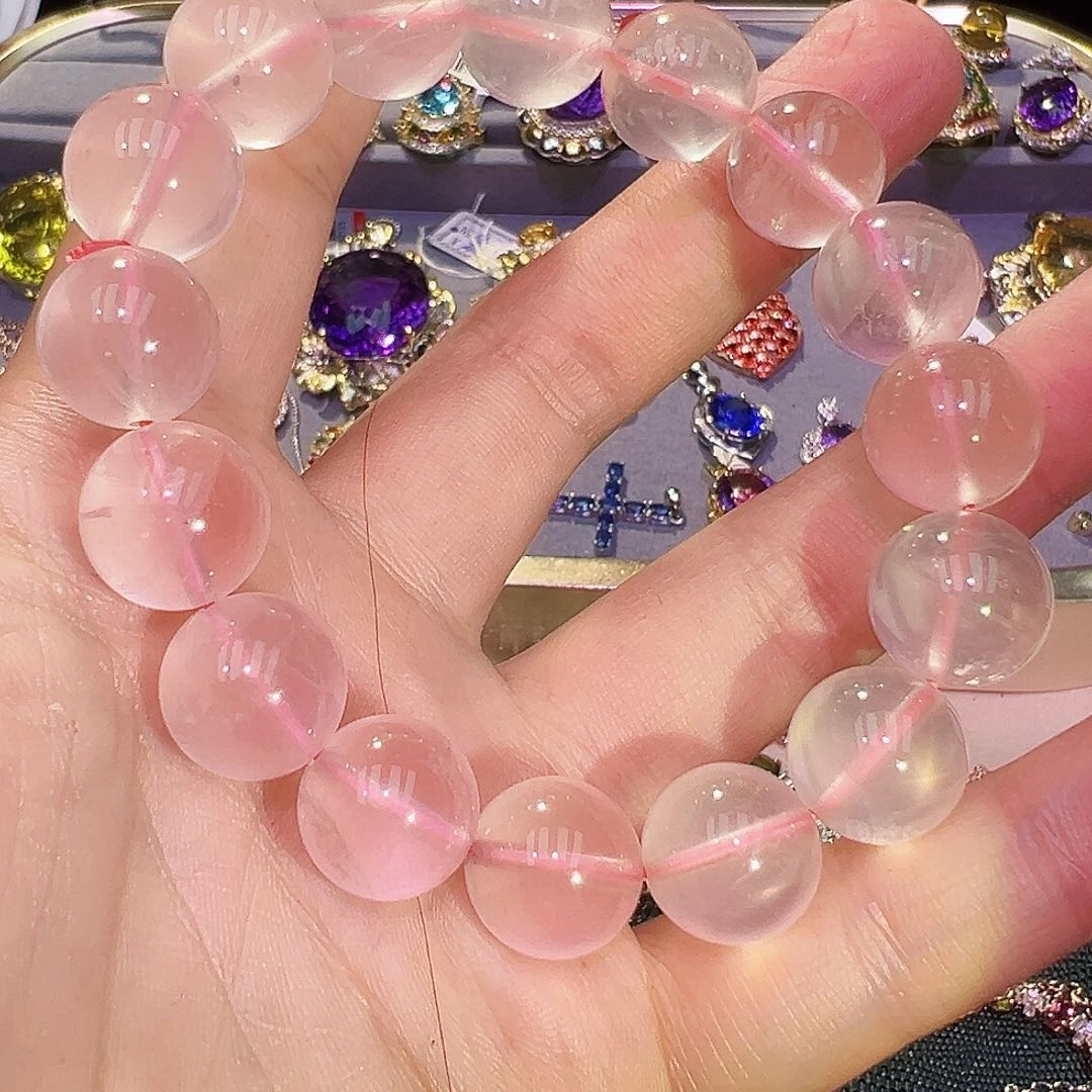 未镶嵌手链芙蓉石真*